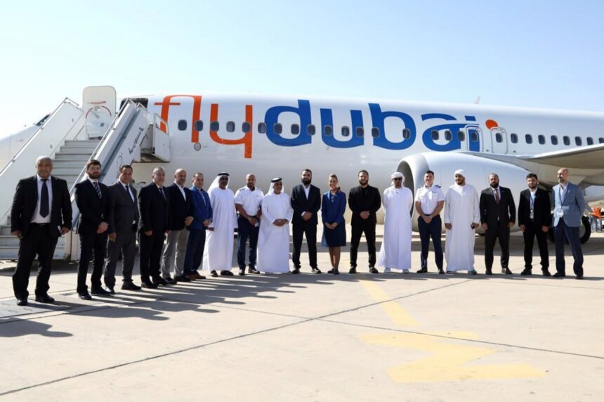 Primer vuelo de Flydubai llega a Aeropuerto Internacional de Damasco