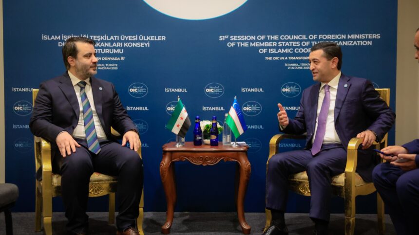 Cancilleres de Siria y Uzbekistán abordan relaciones bilaterales y cooperación política y económica