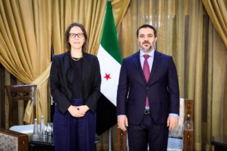 Canciller de Siria recibe a Enviada Especial del Reino Unido