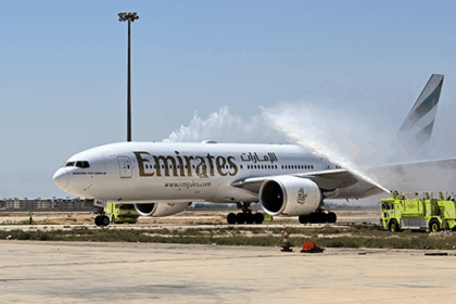 Emirates reanuda vuelos a Damasco tras 13 años de suspensión