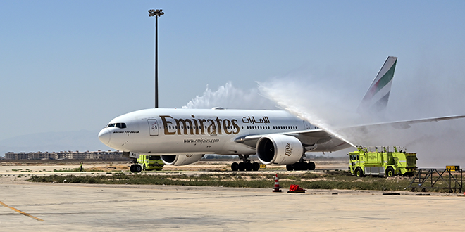 Emirates reanuda vuelos a Damasco tras 13 años de suspensión