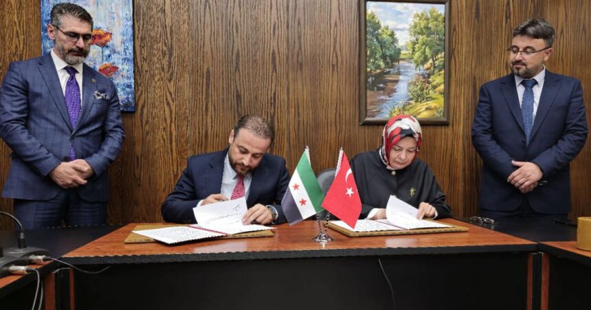 Siria y Türkiye firman protocolo de cooperación educativa conjunta
